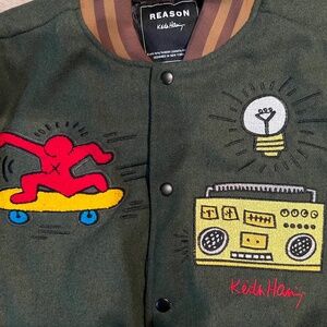 Reason Keith Haring Jacket Size M